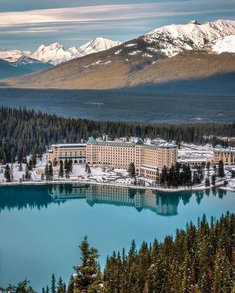 Explore Canada 🍁. | Amazing winter view in Lake Louise.. 🤩🤩. . . Have you been, in winter...? . . Credit : 1 . @danschyk . . . #lakelouisecanada… | Instagram Lake Louise Canada Photography, Abraham Lake Canada, Lake Louise Canada, Abraham Lake, Canada Winter, Winter View, Canada Photography, Banff Alberta, Explore Canada