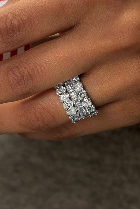 Infinity Wedding Band, Unusual Engagement Rings, Wedding Bands For Women, Cool Wedding Rings, Engagement Rings And Wedding Bands, Jewelry Diamonds, Wedding Forward, Engagement Rings And Wedding, Marriage Ceremony