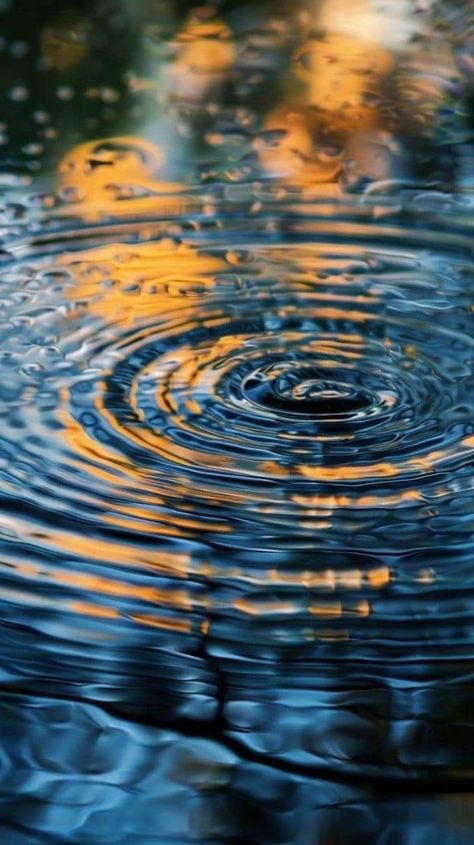 Water Puddle, Reflecting Light, Hd Phone Wallpapers, Water Ripples, Water Element, Wallpaper Collection, Water Droplets, Rain Photography, Water Painting