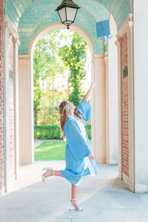 North Carolina Chapel Hill, Grad Session, College Graduation Photoshoot, Senior Posing, Grad Photography, Unc Chapel Hill, College Graduation Pictures, Graduation Poses, Grad Photoshoot