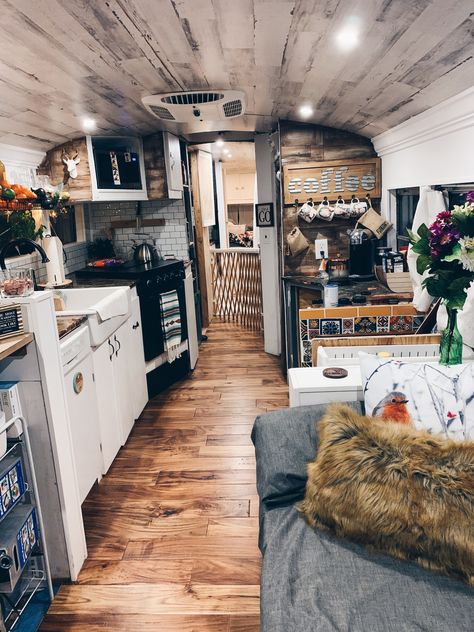 Follow us on IG to see our school bus conversion! @hippie.hustlin Travel Trailer Ideas, Skoolie Ideas, Small Travel Trailer, Bus Remodel, School Bus Tiny House, School Bus Camper, School Bus House, Converted School Bus, Converted Bus