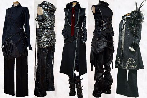 Visual Kei Clothing.  I wish I could wear this type of clothing but it's so expensive and pretty! Visual Kei Outfits, Gothic Inspiration, Types Of Clothing, Visual Kei Fashion, Kei Visual, Kei Fashion, Goth Look, Japanese Street Fashion, J Fashion