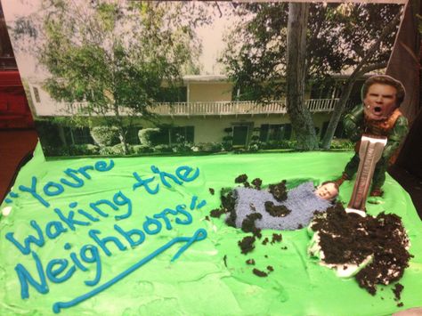 Movie themed "stepbrothers cake" Step Brothers Theme Party, Step Brothers Party, 21st Birthday Themes, Funny Deer, Movie Themed Party, Movie Birthday, 21 Birthday, Dirty 30, Step Brothers