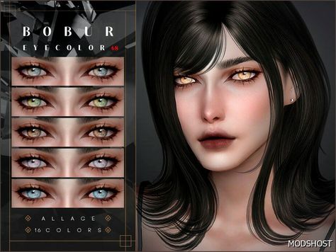 Download Bright Eye Colors for Sims 4 at ModsHost NOW! Bright eye colors for all ages all genders 16 colors I hope you like it Recoloring Allowed: Yes #eye #sims4cc #gaming #videogames #sims #mods Sims Eye Color Cc, The Sims 4 Cc Eye Color, Bright Eye, Sims 4 Cc Eyes, Poppy Dress, Best Mods, Family Christmas Pajamas, Sims 4 Cc Folder, Yellow Eyes