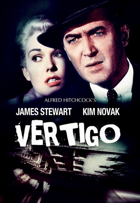 Vertigo Poster, Vertigo Alfred Hitchcock, Vertigo Movie, Barbara Bel Geddes, Best Classic Movies, Hitchcock Film, Alfred Hitchcock Movies, Kim Novak, James Stewart