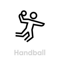 Handball Drawing, Handball Players, Sports Drawings, Training Routine, Sport Icon, Sketchbook Art Inspiration, Business Names, Cartoon Drawings, Easy Drawings