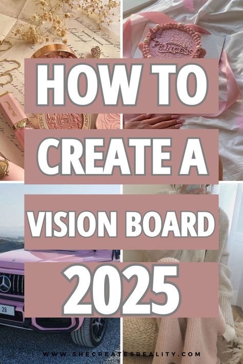 how to create a vision board manifestation law of attraction prayer board dream manifest love life dream life goals new year's resolution new year new me law of assumption magic attract wealth desire motivation motivational quotes Vision board 2025, vision board ideas, how to make a vision board, motivational vision board ideas, creative vision boards for success, aesthetic vision boards, vision board quotes, vision board for manifestation vision board for achieving goals, vision board  goals Diy 2025 Vision Board, Homes For Vision Board, Modern Vision Board Ideas, How To Create A Vision Board In Canva, Aspiration Board Ideas, How To Create Vision Board For 2025, Annual Vision Board, Making A Vision Board Aesthetic, Materials For Vision Board