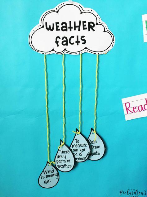 Weather Measurement Activities, Weather Changes Activities, Extreme Weather Projects, First Grade Weather Unit, Weather 3rd Grade Science, Weather Poem, First Grade Weather, Weather Tools, Science Trivia