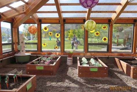 Year Round Greenhouse, Round Greenhouse, School Greenhouse, Passive Solar Greenhouse, Aquaponics Kit, Solar Greenhouse, Outdoor Learning Activities, Outdoor Learning Spaces, Polycarbonate Greenhouse