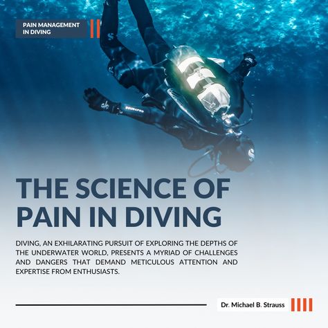 From pressure changes to decompression sickness, diving has its challenges. Dr. Michael B. Strauss delves into the science of pain in diving, offering solutions and preventive measures to ensure every dive is a pleasure.

Dive into knowledge and comfort. Grab your book now at www.michaelbstrauss.com/.

 #DivingChallenges #DrMBStrauss #DivingScience #PainSolutions Decompression Sickness, Underwater World, The Science, Diving, Science, Books