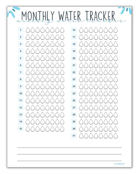 Start tracking your water intake today and form some healthy habits. With this free monthly water tracker printable, you can easily keep... Water Intake Chart Printable, Monthly Water Tracker, Water Intake Chart, Water Tracker Printable, Water Intake Tracker, Water Tracker, Water Intake, Tracker Printable, Stay Hydrated