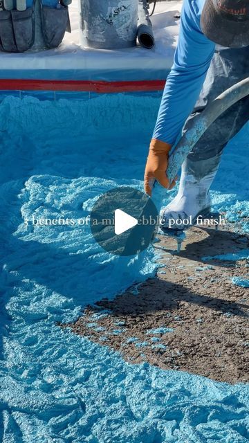 Esmeralda Construction Inc on Instagram: "M I N I  P E B B L E 💧

Mini pebble is by far our most popular pool finish. Why go with this type of finish? Here are a few reasons!

You’re by the pool and look down at your feet and suddenly you’re back in Bora Bora. The fresh turquoise blue-green water flowing through your toes, then you remember you decided to go with Hokitika Gorge (mini pebble finish.) 

So many variations of colors textures. Consider going with a mini pebble when choosing your pool finish! 

Follow for more poolscape inspiration 🦈" Mini Pebble Pool Finish, Pebble Pool Finish, Mini Swimming Pool, Pool Finishes, Mini Pool, Green Water, Bora Bora, Water Flow, B L