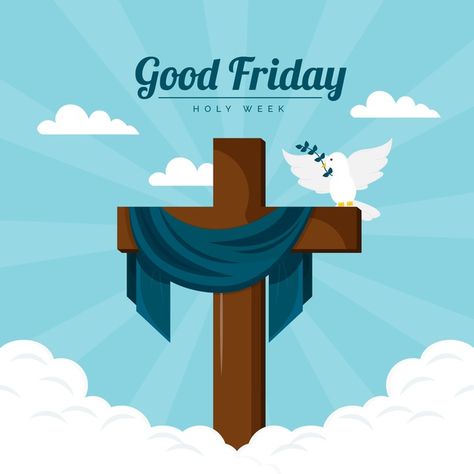 Holy Week Poster, Palm Sunday Cross, Jumat Agung, Free Bible Images, Good Friday Images, 2nd Birthday Photos, Happy Good Friday, Jesus Cartoon, Friday Images