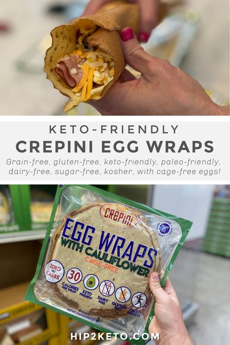 Looking for a delicious low carb alternative to bread or tortillas? You're going to want to grab these Crepini Egg Wraps ASAP! #eggwraps #crepini #crepiniwraps #keto #ketofriendly #lowcarb #ketoproducts Alternative To Bread, Egg Wraps, Keto Carbs, Low Carb Soup Recipes, Low Fat Low Carb, Egg Wrap, Bread Alternatives, Carb Alternatives, Lean And Green Meals