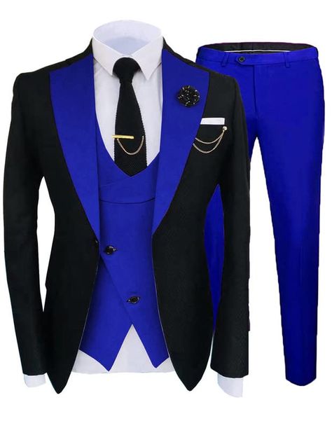 PRICES MAY VARY. 100% Polyester Button closure The package include 1 black mens blazer,1 suit vest for men,1 pair of trousers Notice: you can order fashion tuxedo suit for men wedding According body chest measurement (For example, if your chest is 40 inches, you can order the size M ) Delivery time: To the USA,standard shipping takes 8-15 days.If you pay for expedited delivery, it will take 3-5 days ( order handling time is not included ) The wedding suits for men slim fit tuxedo is made from so Suits For Men Wedding, Formal Suits For Men, Tuxedo Suit For Men, Mens Blazer Black, Suit For Men Wedding, Formal Suits Men, 3 Piece Dress, Business Elegant, Groomsmen Tuxedos