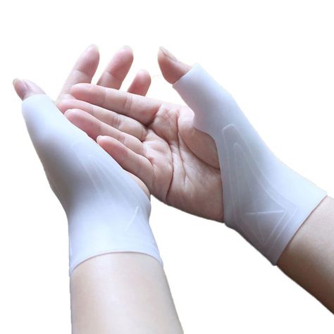 💖 1pcs Silicone Gel Therapy Wrist Thumb Support Gloves Arthritis Pressure Corrector Gloves Carpal Tendonitis Protection Gloves 💖 by Samag Shop At wonderful price 🤑 Shop now 🛍️ at https://tinyurl.com/28ofhojp Gourd Carving, Wrist Brace, Gourds Crafts, Carpal Tunnel, Wrist Support, Silicone Gel, Knee Pads, Muscle Pain, Medical Supplies