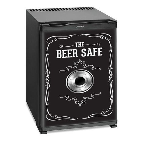 Man Cave Mini Fridge, Beer Safe, Fridge Makeover, Bar Tv, Fridge Wrap, Fridge Decals, Refrigerator Wraps, Vintage Fridge, Bar Fridge