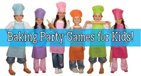 Baking Party Games and Ideas for the ultimate kids / tweens Birthday Bake Bash Baking Party Games, Kids Baking Party, Kids Baking Set, Baking Birthday Parties, Pizza Birthday, 31 Party, Cooking Party, Chef Party, Anime Cake