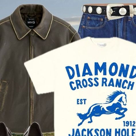 DIAMOND CROSS RANCH on Instagram: "Summer’s about to burst through the barn doors, and to make sure we’re lookin’ sharper than a new set of spurs, we asked our friend @brooks.fitss to style some Diamond Cross outfits.

Now, all our tees and hoodies are unisex, and with these outfits, you’ll be lookin’ as slick as a river-smoothed stone at a hoedown—guaranteed to catch eyes like a lone star on a Texas night.
 
Diamond Cross Ranch
Jackson Hole, WY since 1912
 
To book a stay or a horseback ride at the ranch visit www.TetonCabins.com
Now booking summer 2024 and 2025.

Diamond Cross is a private property, and you must have a reservation to visit.
 
#jacksonhole #yellowstone" Cross Outfits, Diamond Cross Ranch, Texas Night, Jackson Hole Wy, Nashville Outfits, Private Property, Yellow Stone, Diamond Cross, Jackson Hole