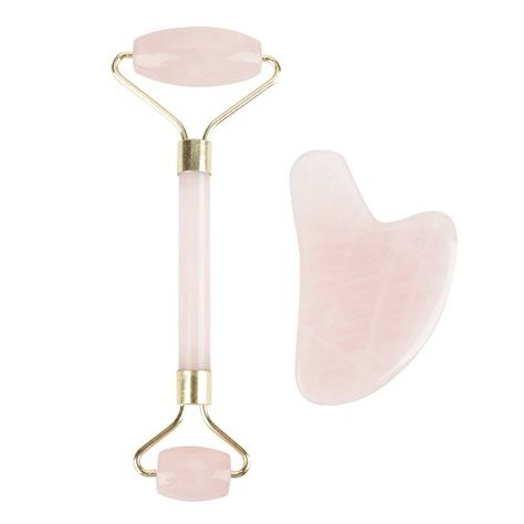 Jade Roller for Face and Gua Sha Massage,Double Head Natu... https://www.amazon.ca/dp/B07H31R8VV/ref=cm_sw_r_pi_dp_U_x_HvVyCbRJXRFVH Beauty Skincare Tools, Facial Massage Roller, Roller For Face, Gua Sha Massage, Massage Bars, Slimmer Face, Reduce Dark Circles, Face Roller, Jade Roller