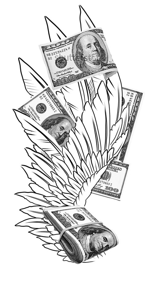 Money Wings Tattoo, Money Tattoo Ideas, Engine Tattoo, Mens Body Tattoos, Alas Tattoo, Wing Tattoo Men, Chicanas Tattoo, Geometric Sleeve Tattoo, Family Tattoo Designs