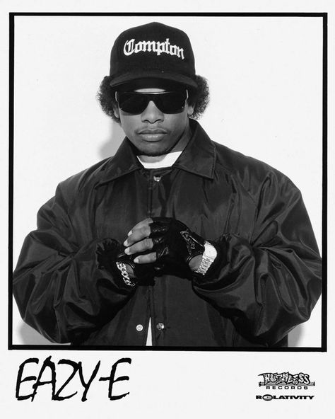 Easy E, 90s Rappers Aesthetic, Rappers Aesthetic, Rap Metal, 90s Rappers, Outta Compton, Hip Hop Classics, Eazy E, Straight Outta Compton