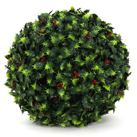 Primrue Faux Holly Topiary | Wayfair Topiary Balls, Topiary Tree, Topiary Plants, Artificial Topiary, Artificial Plants Outdoor, Artificial Foliage, Topiary Trees, Potted Trees, Outdoor Deck