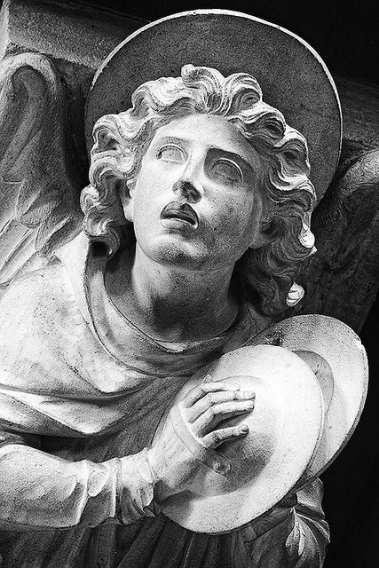 Angel in the church of Christ The Consoler, Skelton-Cum-Newby Charles Bargue, Stone Angel, Cemetery Statues, Church Of Christ, I Believe In Angels, Rennaissance Art, Angelic Realm, Angels Among Us, Angel Statues