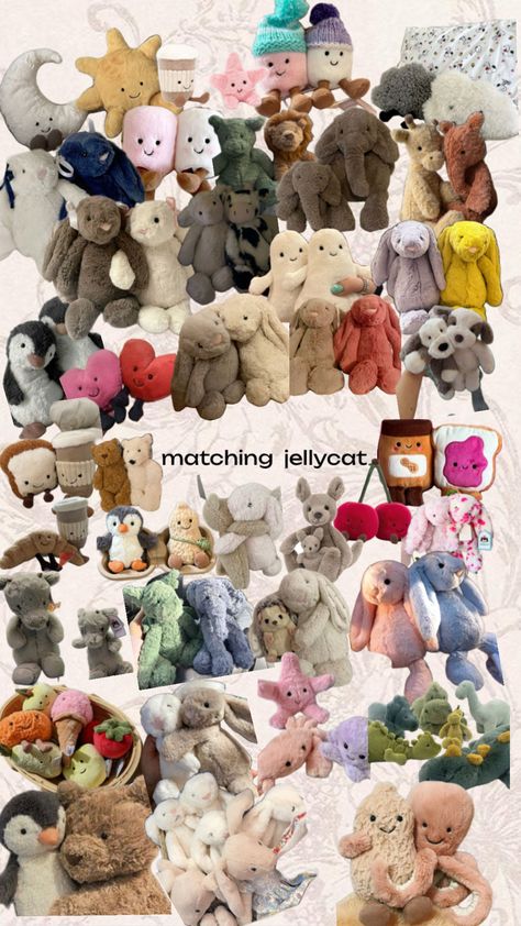 matching jelly cats #jellycat #summer #trending Quad Squad, Jellycat Stuffed Animals, Cat Couple, Gift Inspo, 13th Birthday, Christmas Wishlist, Birthday Presents, Stuffed Animals, Jelly