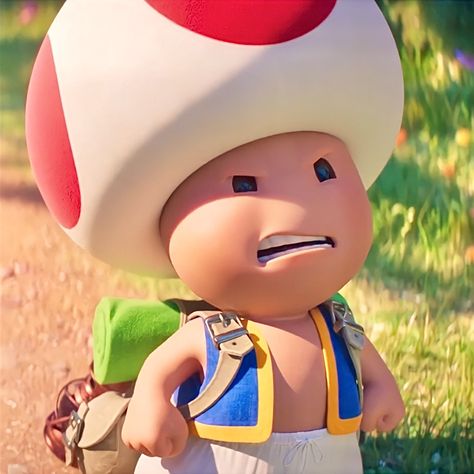 The Super Mario Bros Movie Toad Toad Mario Pfp, Super Mario Aesthetic, Mario Pictures, Toad Mario Bros, Super Mario Toad, Super Mario Bros Film, Super Mario Movie, Toad Mario, Mario Movie