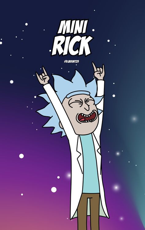 Tiny Rick, Rick And Morty Stickers, Rick And, Rick And Morty Poster, Rick Y Morty, Rick And Morty, Cute Cartoon Wallpapers, Cartoon Wallpaper, Bart Simpson