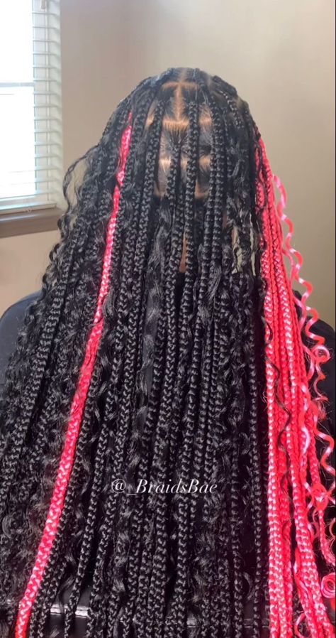 All Pink Hair, Natural Hairstyles For Black Women, Layered Pixie, Hair Dye Ideas, Pretty Braids, Big Personality, Black Ponytail Hairstyles, Goddess Braids Hairstyles, Hairstyle Tutorials