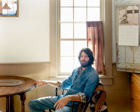 Ray Lamontagne, Long Hair Beard, Human Emotions, Menswear Inspired, Book Inspiration, Poses For Men, Hair And Beard Styles, Perfect Man, Jeans Style