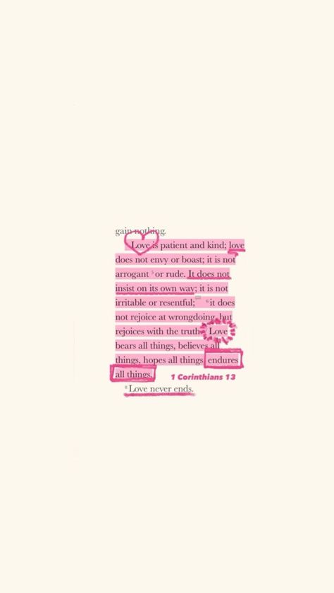 christian wallpaper 1 corinthians 13 1 Corinthians 13 Love, Love Does Not Envy, Love Bears All Things, 1 Corinthians 13, Verses Wallpaper, Love Is Patient, Love Bear, Bible Verse Wallpaper, Scripture Quotes