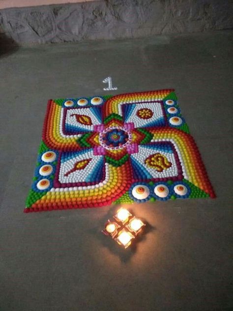 Sathiyo Rangoli Simple, Swastik Rangoli Designs Diwali, Simple Rangoli Designs For Diwali, Swastik Rangoli, Diwali Kolam, Rangoli Designs For Diwali, Diwali Rangoli Designs, Rangoli Designs For Competition, Indian Rangoli Designs