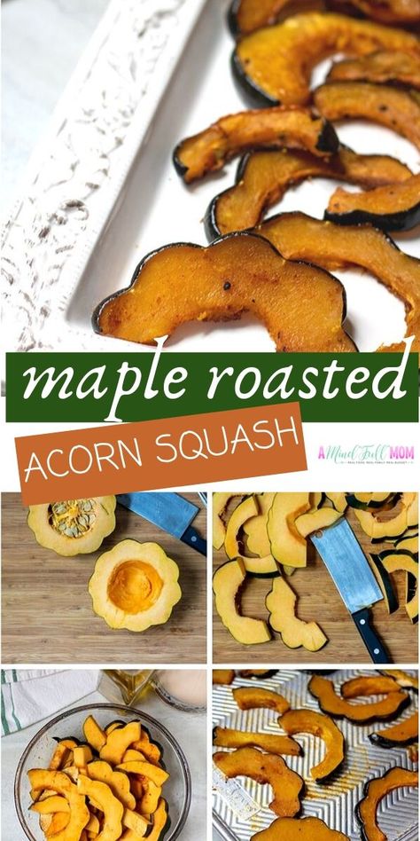 Maple Roasted Acorn Squash, Squash Thanksgiving, Thanksgiving Recipes Side Dishes Easy, Roasted Acorn Squash, Thanksgiving Side Dishes Easy, Acorn Squash Recipes, Thanksgiving Side Dish, Thanksgiving Recipes Side Dishes, Thanksgiving Side