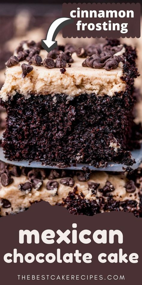 Mexican Chocolate Cake With Cinnamon Frosting, Habanero Chocolate Cake, Spicy Mexican Chocolate Cake, Fall Chocolate Cake Recipes, Cayenne Chocolate Cake, Chile Chocolate Cake, Mexican Chocolate Cheesecake, German Chocolate Anniversary Cake, Mexican Chocolate Cake Recipe