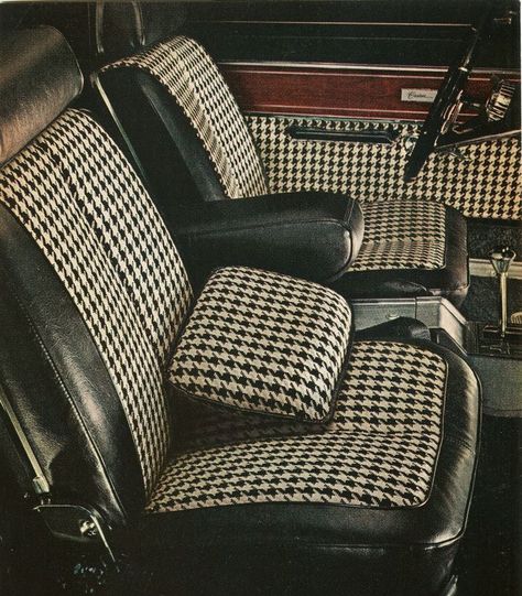 Amc Ambassador, Car Interior Upholstery, Custom Car Interior, Car Upholstery, Truck Interior, American Motors, Car Advertising, Us Cars, Vintage Trucks