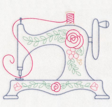 Stitches Sewing, Hand Embroidery Patterns Free, Crewel Embroidery Kits, Quilled Creations, Sewing Machine Embroidery, Sewing Machine Cover, Embroidery Transfers, Pola Sulam, Embroidery Patterns Vintage