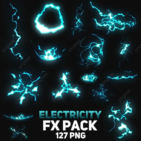 Electricity Art, Lightning Art, Powers Art, Png Pack, Super Powers Art, Magic Design, Digital Painting Tutorials, Concept Art Drawing, Fantasy Concept Art