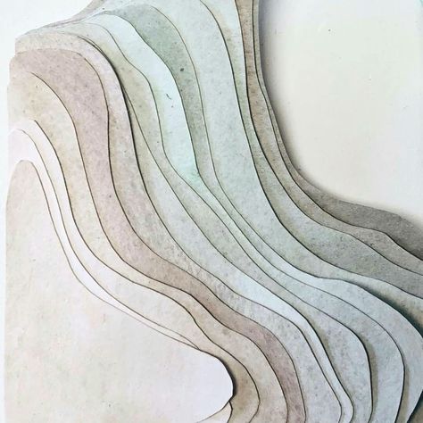 Layered paper inspires me with its texture and depth. I might incorporate elements of layered paper into my design by using stacked shapes or paper textures. Paper Texture, My Design, Texture, Pins, Design