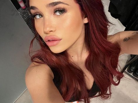 Red Hair Video, Pretty Red Hair, Red Hair Inspo, Hair Icon, Nessa Barrett, Halloween Time, Baby Cowboy, Famous Girls, Hair Dye Colors