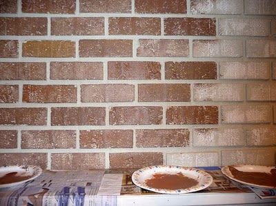 How to restore brick after it's been painted white-I've been looking for this tutorial for YEARS!! Painting Brick Fireplace, Painting Brick, White Brick Fireplace, Painted Brick Fireplace, Painted Brick Fireplaces, Cinder Block Walls, White Fireplace, Brick Colors, White Brick