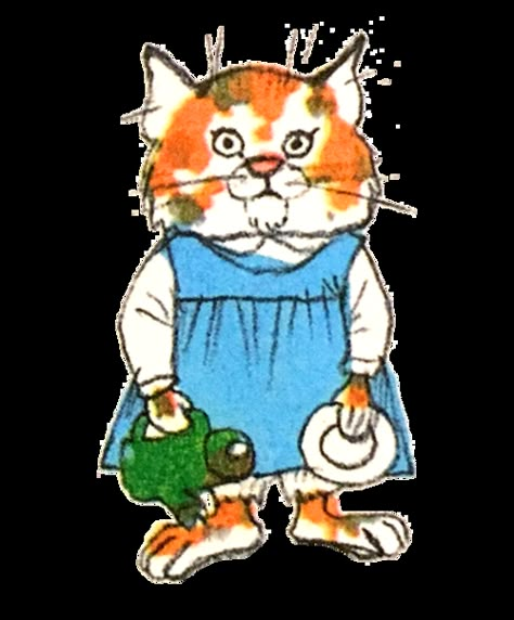 Sally Cat — Richard Scarry Richard Scary, Busy Town, 동화 삽화, Richard Scarry, Childhood Books, Vintage Illustrations, Book Illustrations, Children's Book Illustration, Funky Art