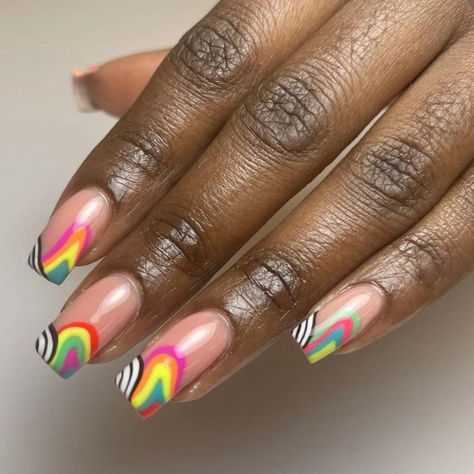 psychedelic nails, groovy nails, psychedelic nail art, mushroom nails, 70s nail art design, funky nails, 1960s nail trends, hippie nails, swirl nails, 70s-inspired nails, summer nails, colorful nail art designs, summer nail trends, summer nails 2022, drippy nails, hippie nails 2022, swirl nail designs, 1960 nail trends, trippy nails Nail Art Mushroom, 70s Nail Art, 1960s Nails, Psychadelic Nails, Trippy Nail Art, Nails 70s, Nails Hippie, Summer Nails Colorful, Trippy Nails