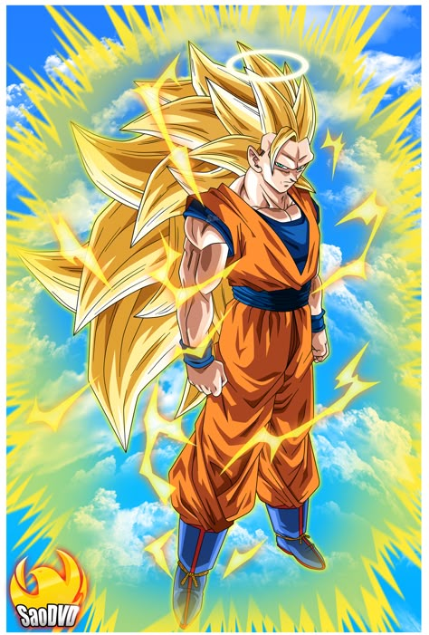 Goku Ssj3 - Moment Epic #2 by SaoDVD Goku Ssj3, Goku Art, Epic 2, Anime Knight, Dragon Ball Tattoo, Got Dragons, Goku Vs, Dragon Ball Super Goku, Dbz Art