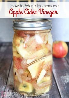 Apple Cider Vinegar Homemade, Homemade Apple Cider Vinegar, Apple Cider Vinegar Recipes, Make Apple Cider Vinegar, Apple Cider Vinegar Remedies, Flea Shampoo, Homemade Apple Cider, Apple Cider Vinegar Drink, Fermentation Recipes