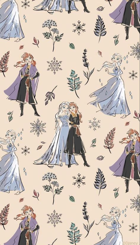 Frozen Wallpaper Backgrounds, Disney Princess Lockscreen, Frozen Lockscreen, Frozen Wallpaper Aesthetic, Anna Aesthetic Frozen, Disney Phone Wallpapers, Goat Movie, Aesthetic Frozen, Christmas Theme Wallpaper