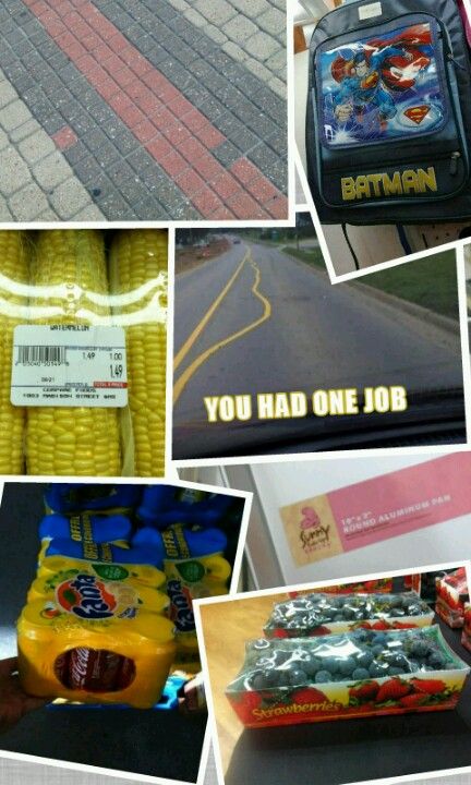 You had one job.... You Had One Job Funny Epic Fail, Had One Job Funny, Funny Sign Fails, Job Fails, Funny Products, Christmas Humor Ecards, Job Humor, New Funny Memes, Couple Quotes Funny