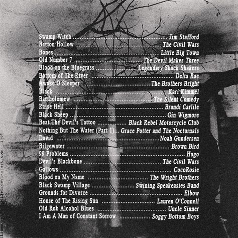 swamp witch playlist Witch Playlist, Witchy Music, Southern Gothic Aesthetic, Swamp Witch, Halloween Playlist, Gothic Music, Playlist Names, Halloween Music, Music Recommendations